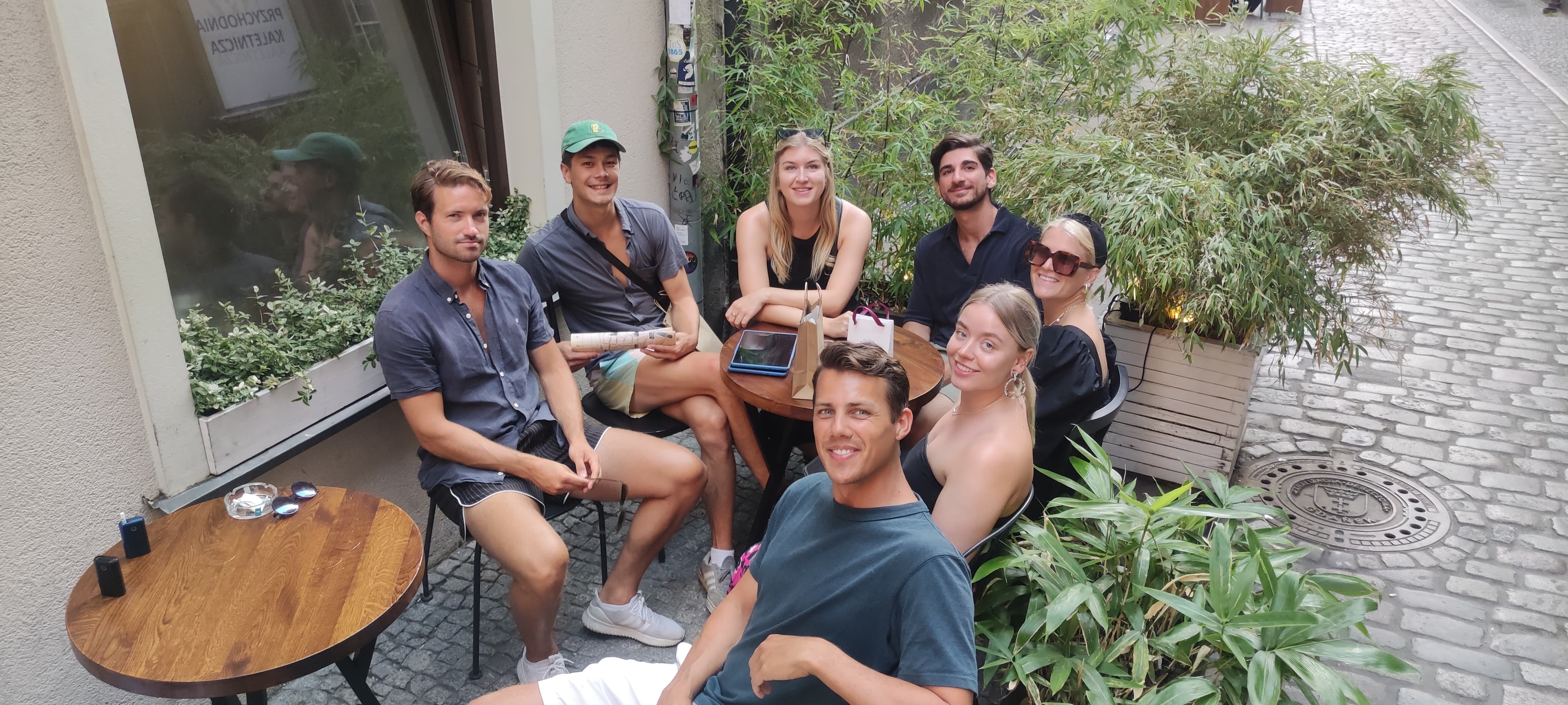 Wieczorne spotkanie na świeżym powietrzu w Gdańsku